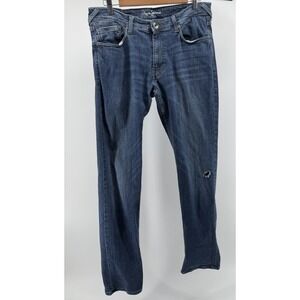 Pepe Jeans London Romeo Slim Denim Jeans Distressed Blue 34x31 Measured